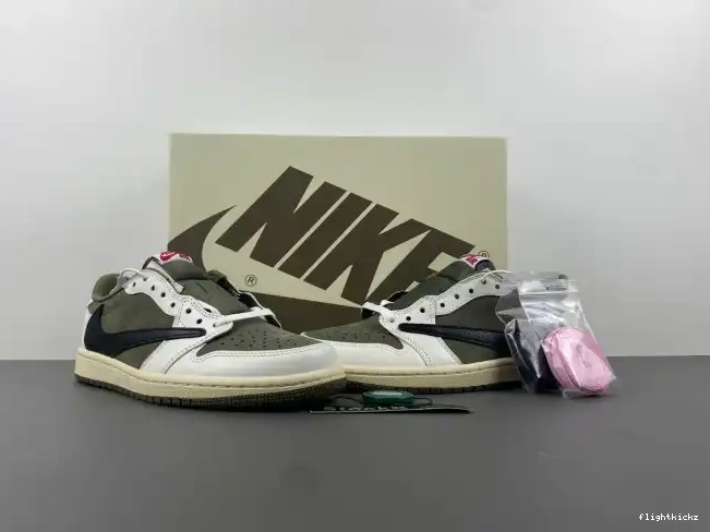 1 SCOTT OLIVE DM7866-200 OG JORDAN X MEDIUM LOW AIR TRAVIS 0607